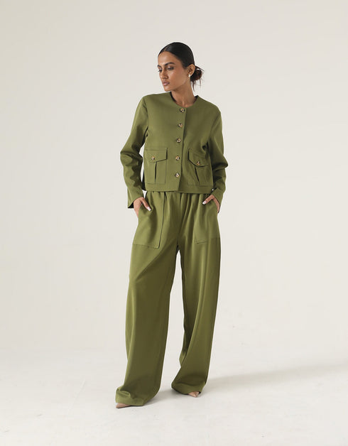 SHORT TAILORED JACKET